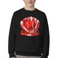 Ice Cream Drip Heart Valentines Day Baseball Boys Youth Kids Youth Crewneck Sweatshirt Ice Cream Drip Heart Valentines Day Baseball Boys Youth Kids Youth Crewneck Sweatshirt