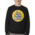 I'm Just Here For Recess Back To School Girl First Day Youth Crewneck Sweatshirt I'm Just Here For Recess Back To School Girl First Day Youth Crewneck Sweatshirt