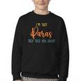 I'm That Paras They Told You Paraprofessional Back To School Youth Crewneck Sweatshirt I'm That Paras They Told You Paraprofessional Back To School Youth Crewneck Sweatshirt