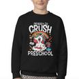 I'm Ready To Crush Preschool Unicorn Back To School Girls Youth Crewneck Sweatshirt