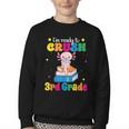 I'm Ready To Crush Third 3rd Grade Axolotl Back To School Youth Crewneck Sweatshirt I'm Ready To Crush Third 3rd Grade Axolotl Back To School Youth Crewneck Sweatshirt