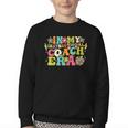 In My Instructional Coach Era Groovy Back To School Youth Crewneck Sweatshirt In My Instructional Coach Era Groovy Back To School Youth Crewneck Sweatshirt