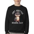 Kids Just Anotter School Day Otter Boys First Day Back To School Youth Crewneck Sweatshirt Kids Just Anotter School Day Otter Boys First Day Back To School Youth Crewneck Sweatshirt
