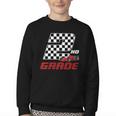 Kids Race Car 2nd Second Grade Boys Cars Lovers Back To School Youth Crewneck Sweatshirt Kids Race Car 2nd Second Grade Boys Cars Lovers Back To School Youth Crewneck Sweatshirt