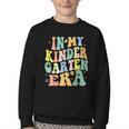 Kindergarten Era Happy Back To School Groovy Kids Boys Girls Youth Crewneck Sweatshirt Kindergarten Era Happy Back To School Groovy Kids Boys Girls Youth Crewneck Sweatshirt