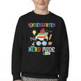 Kindergarten Nerd Mode On Back To School Science Kids Boys Youth Crewneck Sweatshirt Kindergarten Nerd Mode On Back To School Science Kids Boys Youth Crewneck Sweatshirt