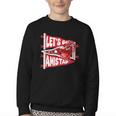 Let's Go Amistad Friendship Back To School Spirit Youth Crewneck Sweatshirt Let's Go Amistad Friendship Back To School Spirit Youth Crewneck Sweatshirt