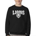 Lions Back To School Spirit Youth Crewneck Sweatshirt