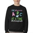Literacy Coach Phoneme ABC Appreciation Back To School Youth Crewneck Sweatshirt Literacy Coach Phoneme ABC Appreciation Back To School Youth Crewneck Sweatshirt