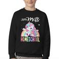 Little Miss Homeschool Back To School Girls Homeschool Youth Crewneck Sweatshirt Little Miss Homeschool Back To School Girls Homeschool Youth Crewneck Sweatshirt