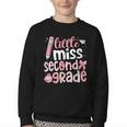 Little Miss Second Grade Back To School 2nd Grader Student Youth Crewneck Sweatshirt Little Miss Second Grade Back To School 2nd Grader Student Youth Crewneck Sweatshirt