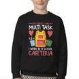 Lunch Lady Appreciation Back To School Cafeteria Worker Youth Crewneck Sweatshirt Lunch Lady Appreciation Back To School Cafeteria Worker Youth Crewneck Sweatshirt