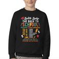 Lunch Lady Back To School Tour Youth Crewneck Sweatshirt Lunch Lady Back To School Tour Youth Crewneck Sweatshirt