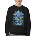 Lunch Lady Squad Cafeteria Worker Back To School Youth Crewneck Sweatshirt
