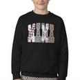 Mama Baseball Season Happy Game Day Trendy Sports Mom Youth Crewneck Sweatshirt Mama Baseball Season Happy Game Day Trendy Sports Mom Youth Crewneck Sweatshirt