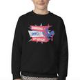 Marvel Spider-Man Swinging Into 4th Grade Back To School Youth Crewneck Sweatshirt