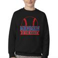 Mawmaw Rookie Of Year 1st Birthday Baseball Theme Matching Youth Crewneck Sweatshirt Mawmaw Rookie Of Year 1st Birthday Baseball Theme Matching Youth Crewneck Sweatshirt