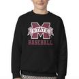 Mississippi State Baseball Bulldogs NCAA MS16 Youth Crewneck Sweatshirt Mississippi State Baseball Bulldogs NCAA MS16 Youth Crewneck Sweatshirt