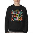Next Stop 4th Grade Graduation To Forth Grade Back To School Youth Crewneck Sweatshirt