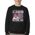Nobody Is Born A Legend Pete Crow Armstrong Chicago Baseball Youth Crewneck Sweatshirt Nobody Is Born A Legend Pete Crow Armstrong Chicago Baseball Youth Crewneck Sweatshirt