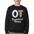 Occupational Therapy OT And COTA Back To School Youth Crewneck Sweatshirt