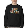 Octopus Third Grade Back To School Kids Boys Girls Youth Crewneck Sweatshirt Octopus Third Grade Back To School Kids Boys Girls Youth Crewneck Sweatshirt