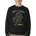 Off To Teach Fifth Grade Alligator Back To School Youth Crewneck Sweatshirt Off To Teach Fifth Grade Alligator Back To School Youth Crewneck Sweatshirt