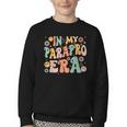 In My Parapro Era Retro Back To School Youth Crewneck Sweatshirt In My Parapro Era Retro Back To School Youth Crewneck Sweatshirt
