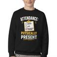 Physically Present Mentally Absent Back To School Youth Crewneck Sweatshirt Physically Present Mentally Absent Back To School Youth Crewneck Sweatshirt
