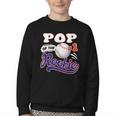 Pop Rookie Of Year 1st Birthday Baseball Theme Matching Youth Crewneck Sweatshirt Pop Rookie Of Year 1st Birthday Baseball Theme Matching Youth Crewneck Sweatshirt