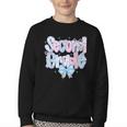 Preppy Second Grade First Day Back To School 2nd Grade Bow Youth Crewneck Sweatshirt