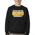 Proud Brother Of 2026 Graduate Matching Back To School GY Youth Crewneck Sweatshirt Proud Brother Of 2026 Graduate Matching Back To School GY Youth Crewneck Sweatshirt