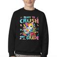 Ready To Crush 2nd Grade Back To School 2nd Grade Cat Kitten Youth Crewneck Sweatshirt Ready To Crush 2nd Grade Back To School 2nd Grade Cat Kitten Youth Crewneck Sweatshirt