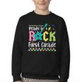 Ready To Rock First Grade Back To School 1st Grade Boys Kids Youth Crewneck Sweatshirt Ready To Rock First Grade Back To School 1st Grade Boys Kids Youth Crewneck Sweatshirt