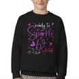 Ready To Sparkle 6th Grade Back To School For Girls Youth Crewneck Sweatshirt Ready To Sparkle 6th Grade Back To School For Girls Youth Crewneck Sweatshirt