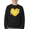 Rebels Heart Back To School Spirit GY Youth Crewneck Sweatshirt Rebels Heart Back To School Spirit GY Youth Crewneck Sweatshirt