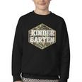 Retro Back To School Boys Old Camo Kindergarten Youth Crewneck Sweatshirt Retro Back To School Boys Old Camo Kindergarten Youth Crewneck Sweatshirt