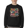 Retro Front Office Squad Back To School Edition Youth Crewneck Sweatshirt
