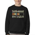 Retro Sophomore Now Loading 2028 High School Back To School Youth Crewneck Sweatshirt