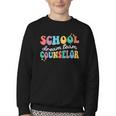 School Counselor Dream Squad Team Back To School Counseling Youth Crewneck Sweatshirt School Counselor Dream Squad Team Back To School Counseling Youth Crewneck Sweatshirt