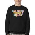 School Hall Monitor Squad Cool Retro Back To School Team Youth Crewneck Sweatshirt School Hall Monitor Squad Cool Retro Back To School Team Youth Crewneck Sweatshirt