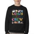 School Lunch Hero Squad Crew Back To School Women Men Youth Crewneck Sweatshirt School Lunch Hero Squad Crew Back To School Women Men Youth Crewneck Sweatshirt