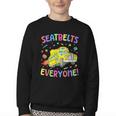 Seatbelt School Bus Driver Everyone Back To School Youth Crewneck Sweatshirt Seatbelt School Bus Driver Everyone Back To School Youth Crewneck Sweatshirt