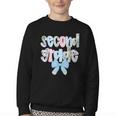 Second Grade Coquette Bow Pencil First Day Back To School Youth Crewneck Sweatshirt Second Grade Coquette Bow Pencil First Day Back To School Youth Crewneck Sweatshirt
