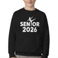 Senior 2026 Dance Team Class Of 2026 Graduate Back To School Youth Crewneck Sweatshirt Senior 2026 Dance Team Class Of 2026 Graduate Back To School Youth Crewneck Sweatshirt