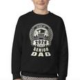 Senior Dad 26 Class Of 2026 Back To School Graduation 2026 Youth Crewneck Sweatshirt