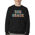 Shark Third Grade Back To School Kids Boys Girls Youth Crewneck Sweatshirt Shark Third Grade Back To School Kids Boys Girls Youth Crewneck Sweatshirt