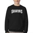 Sharks Back To School Spirit Youth Crewneck Sweatshirt Sharks Back To School Spirit Youth Crewneck Sweatshirt