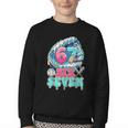 Six Seven 67 Ice Cream Drip Baseball For Boy Kids Youth Youth Crewneck Sweatshirt