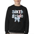 Sixth Grade Coquette Bow Pencil First Day Back To School Youth Crewneck Sweatshirt Sixth Grade Coquette Bow Pencil First Day Back To School Youth Crewneck Sweatshirt